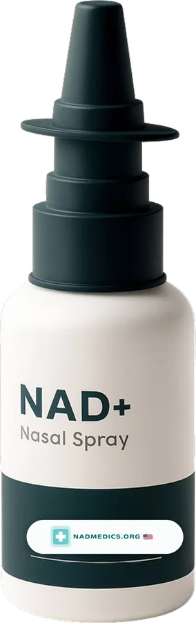 NADMedics NAD+ nasal spray bottle