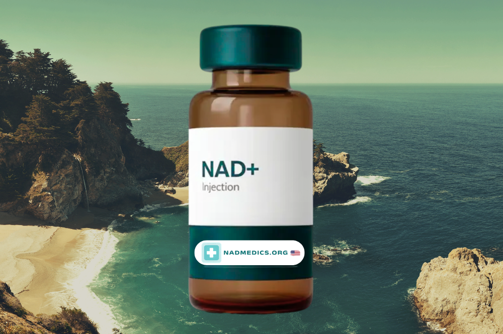 nad injection bottle